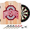 Ohio State University Dart Cabinet Includes Darts and Board