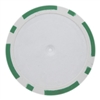 14 Gram Classic 8 Stripe Poker Chips-Green