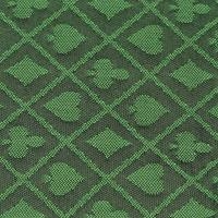 10' Section of Green Two-Tone Poker Table Speed Cloth