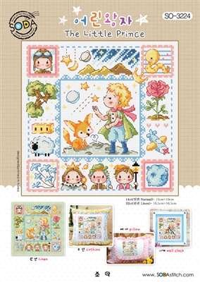 SO-3224 The Little Prince Cross Stitch Chart