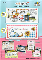 SO-4104 The Cafe Terrace Cross Stitch Chart