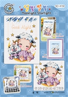 SO-4150 Moonlight Starlight Cross Stitch Chart