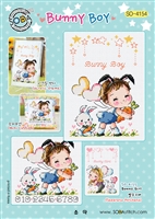SO-4154  Bunny Boy Cross Stitch Chart