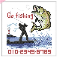 SO-FP30 Go fishing! Cross Stitch Chart