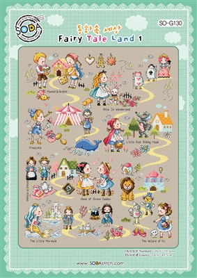 SO-G130 Fairy Tale Land 1 Cross Stitch Chart