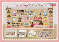 SO-G49 The Vintage Coffee Shop Cross Stitch Chart