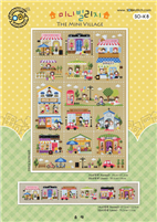 SO-K8 THE MINI VILLAGE Cross Stitch Chart