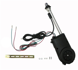 Chevelle or Nova Power Antenna Assembly with Mast, Custom Replacement Version