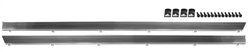 Image of the New 1966 Chevelle SS Rocker Chrome Panel Molding Set with Hardware