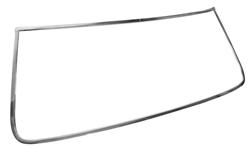 1966 - 1967 Chevelle Windshield Molding, Set, Convertible, Chrome