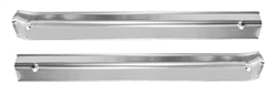 1970 Chevelle Lower Headlight Extension Moldings, Pair