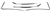 1968 - 1972 Nova Front Windshield Chrome Moldings, Set