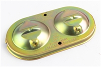 1967 - 1969 Chevelle and Nova Power Disc Brake Master Cylinder Lid Cover in Gold