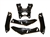 1968 Chevelle Bumper Brackets (Rear, 5 Pieces) (All except El Camino and Wagon), Set