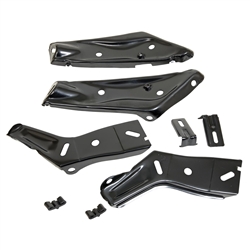 1970 Chevelle Bumper Brackets, Front, 4 Piece, Set