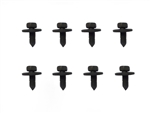 1968 - 1972 Nova Bumper Bracket Bolts Set, Rear, 8 Pieces