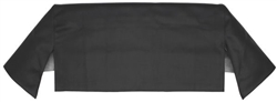 1968 - 1972 Chevelle Convertible Top Well Liner, Black
