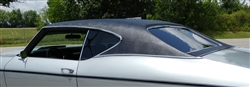 1968 - 1972 Chevelle Vinyl Top 2 Door Hardtop, Black