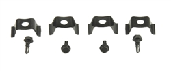 1968 - 1972 Nova Console Gauge Mounting Bracket Set, 8 Piece Set