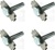 1966 - 1972 Chevelle / Nova Rear Speaker Mounting Stud Spring Clip Set