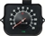 1968 Chevelle Dash Instrument Cluster Gauge, SPEEDOMETER, 120 MPH