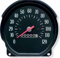 1970 Chevelle Dash Instrument Cluster Speedometer Gauge for Floor Shift, 120 MPH