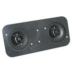 1968 - 1969 Chevelle Dual Center Dash Stereo Speakers, With Factory Air, Premium
