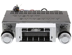 1970 - 1972 Chevelle AM/FM Radio with Chrome Face Fits Original Dash Opening, Except Super Sport