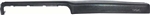 1969 - 1974 Nova Dash Pad Without Air Conditioning, Black