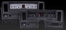 1969 - 1976 Nova Dash Instrument Cluster Gauges Set, HDX : Speedometer, Tachometer, Oil Pressure, Water Temp, Voltmeter and Fuel