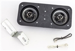 1968 - 1969 Chevelle and 1968 - 1972 Nova PREMIUM Kenwood Dual Center Dash Stereo Speakers, W/O Air