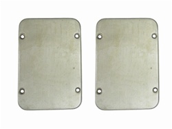 Kick Panel Speaker Grilles, 68-69 Nova and 65-69 Chevelle, O.E. Style - Pair