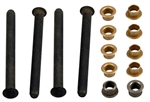 1968 - 1972 Chevelle Door Hinge Pins and Bushings Set, Complete, 4 Pins and 8 Bushings