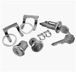 1968 Locks Set, Ignition and Doors with Original GM Octagon Style Headed Keys Kit