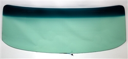 1968 - 1972 Chevy II Nova Green Tint Windshield with Antenna, 2 Door