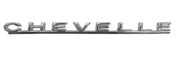 1967 Chevelle Hood Emblem "Chevelle", Budget Friendly