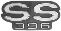 1968 Chevelle Grille Emblem SS 396
