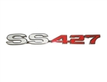 Super Sport SS 427 Engine Size Emblem, Nickey Motion