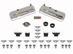 1968 - 1972 Nova Chrome Big Block Valve Covers Kit, 7 Piece Set