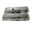 1966 - 1972 BIG BLOCK Valve Covers, CHROME Without Drippers, TALLER CHEATER VERSION