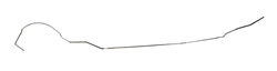 1964 - 1967 Chevelle Fuel Line, 3/8" Pump to Tank, Hardtop, OE Style Steel