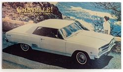 1965 Chevelle Malibu Super Sport Dealership Showroom Sign Poster Print, GM Original