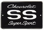 Chevy SS Super Sport Parking Metal Tin Sign