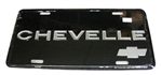 License Plate, "Chevelle" with Bow Tie Logo