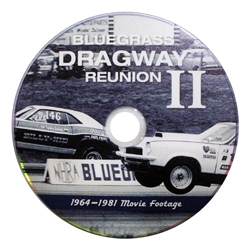 Bluegrass Dragway Drag Strip Racers Reunion 2012 DVD - Vintage Movie Footage