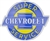 Super Chevrolet Service, Die Cut Metal Sign