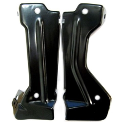 1970 Chevelle Center Grille Vertical Mounting Support Brackets, Pair