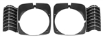 1969 - 1972 Nova Headlight Bezels, Pair