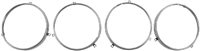 1964 - 1970 Chevelle Headlamp Bulb Retaining Ring, Set of 4