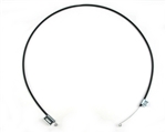 1966 - 1967 Chevelle Heater Control Cable, Without Air Conditioning, Fan Flow